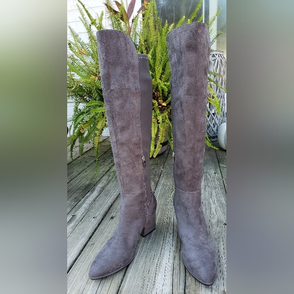 Marc Fisher Shoes - Marc Fisher Gray Heeled Boots